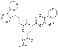 Fmoc-Glu(OBut)-ODhbt結構式_114119-86-7結構式