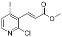 Methyl 3-(2-chloro-4-iodopyridin-3-yl)acrylate Structure,1142191-73-8Structure