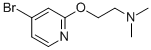 2-(4-Bromopyridin-2-yloxy)-n,n-dimethyl ethanamine Structure,1142944-58-8Structure