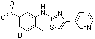 N-(2-methyl-5-nitrophenyl)-4-(pyridin-3-yl)thiazol-2-amine Structure,1143459-81-7Structure