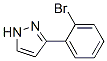 3-(2-Bromo-phenyl)-1H-pyrazole Structure,114382-20-6Structure