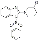 1-[1-(Toluene-4-sulfonyl)-1h-benzoimidazol-2-yl]-piperidin-3-ol Structure,1146080-28-5Structure