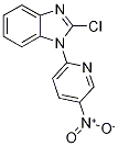 2-Chloro-1-(5-nitro-pyridin-2-yl)-1h-benzoimidazole Structure,1146080-31-0Structure