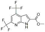 Methyl 4,6-bis(trifluoromethyl)-1h-pyrrolo[2,3-b]pyridine-2-carboxylate Structure,1146081-29-9Structure