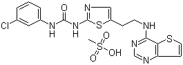 SNS314結(jié)構(gòu)式_1146618-41-8結(jié)構(gòu)式