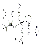 (R)-2-(bis(3,5-bis(trifluoromethyl)phenyl)((tert-butyldimethylsilyl)oxy)methyl)pyrrolidine Structure,1146629-74-4Structure