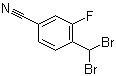 4-Dibromomethyl-3-fluorobenzonitrile Structure,1146699-62-8Structure