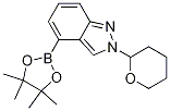 2-(Tetrahydro-2h-pyran-2-yl)-4-(4,4,5,5-tetramethyl-1,3,2-dioxaborolan-2-yl)-2h-indazole Structure,1146955-35-2Structure