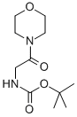 (2-Morpholin-4-yl-2-oxo-ethyl)-carbamic acid tert-butyl ester Structure,114703-81-0Structure