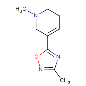 1,2,3,6-Tetrahydro-1-methyl-5-(3-methyl-1,2,4-oxadiazol-5-yl)pyridine Structure,114724-56-0Structure