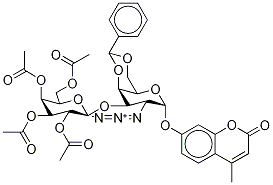 4-甲基傘形酮2-疊氮基-2-脫氧-3-O-(四-O-乙酰基-beta-D-吡喃半乳糖基)-4,6-O-苯基亞甲基-alpha-D-吡喃半乳糖苷結(jié)構(gòu)式_1147438-61-6結(jié)構(gòu)式