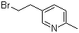 5-(2-Bromoethyl)-2-methylpyridine Structure,1147893-28-4Structure