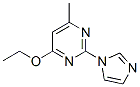 Pyrimidine, 4-ethoxy-2-(1h-imidazol-1-yl)-6-methyl- (9ci) Structure,114834-00-3Structure