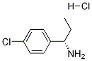 (S)-1-(4-氯苯基)-1-丙胺鹽酸鹽結(jié)構(gòu)式_114853-62-2結(jié)構(gòu)式