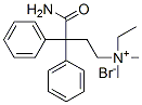 3-Carbamoyl-3,3-diphenylpropyl(ethyl)dimethylammonium bromide Structure,115-51-5Structure