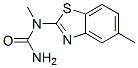 Urea, n-methyl-n-(5-methyl-2-benzothiazolyl)- (9ci) Structure,115011-31-9Structure