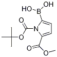 1-BOC-5-(methoxycarbonyl)pyrrole-2-boronic acid Structure,1150114-43-4Structure