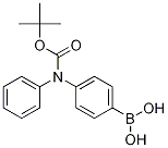 4-(t-BOC-(苯基)氨基)苯硼酸結(jié)構(gòu)式_1150114-67-2結(jié)構(gòu)式