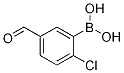 2-Chloro-5-formylphenylboronic acid Structure,1150114-78-5Structure