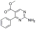 Methyl 2-amino-4-phenylpyrimidine-5-carboxylate Structure,1150163-80-6Structure