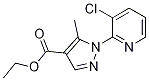 Ethyl 1-(3-chloropyridin-2-yl)-5-methylpyrazole-4-carboxylate Structure,1150164-31-0Structure