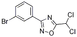 3-(3-Bromophenyl)-5-(dichloromethyl)-1,2,4-oxadiazole Structure,1150164-54-7Structure