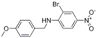 2-Bromo-n-(4-methoxybenzyl)-4-nitroaniline Structure,1150271-16-1Structure