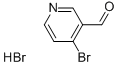 4-Bromo-3-formylpyridine, HBr Structure,1150271-34-3Structure