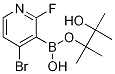 4-Bromo-2-fluoropyridine-3-boronic acid, pinacol ester Structure,1150561-79-7Structure