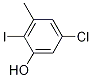 5-Chloro-2-iodo-3-methylphenol Structure,1150617-66-5Structure