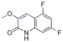 5,7-Difluoro-3-methoxyquinolin-2(1h)-one Structure,1150618-28-2Structure