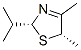 Thiazole, 2,5-dihydro-4,5-dimethyl-2-(1-methylethyl)-, cis- (9ci) Structure,115152-69-7Structure