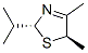 Thiazole, 2,5-dihydro-4,5-dimethyl-2-(1-methylethyl)-, trans- (9ci) Structure,115152-70-0Structure