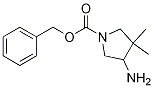 Benzyl 4-amino-3,3-dimethylpyrrolidine-1-carboxylate Structure,1152110-92-3Structure