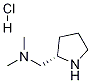 (S)-N,N-二甲基(吡咯烷-2-基)甲胺鹽酸鹽結(jié)構(gòu)式_1152113-36-4結(jié)構(gòu)式