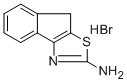 8H-indeno[1,2-d]thiazol-2-aminehydrobromide Structure,115247-57-9Structure