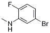 N-methyl-5-bromo-2-fluoroaniline Structure,1153252-25-5Structure