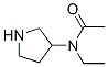 3-(N-acetyl-N-ethylamino)pyrrolidine Structure,115445-29-9Structure