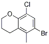 6-Bromo-8-chloro-5-methyl-3,4-dihydro-2h-1-benzopyran Structure,1154740-72-3Structure