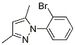 1-(2-Bromophenyl)-3,5-dimethylpyrazole Structure,1155573-50-4Structure