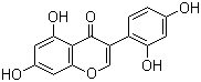 3-(2,4-Dihydroxyphenyl)-5,7-dihydroxy-4h-1-benzopyran-4-one Structure,1156-78-1Structure