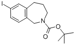 Tert-butyl 7-iodo-4,5-dihydro-1h-benzo[c]azepine-2(3h)-carboxylate Structure,1158743-92-0Structure