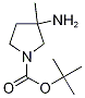 Tert-butyl 3-amino-3-methyl-pyrrolidine-1-carboxylate Structure,1158758-59-8Structure