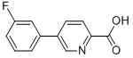 5-(3-Fluorophenyl)picolinicacid Structure,1158763-55-3Structure