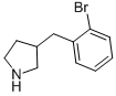 3-[(2-Bromophenyl)methyl]pyrrolidine Structure,1158764-51-2Structure