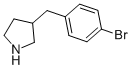 3-[(4-Bromophenyl)methyl]pyrrolidine Structure,1158764-56-7Structure