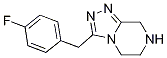 3-(4-Fluoro-benzyl)-5,6,7,8-tetrahydro-[1,2,4]triazolo[4,3-a]pyrazine Structure,1159553-30-6Structure