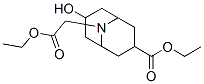 7-Ethoxycarbonyl-9-(ethoxycarbonylmethyl)-9-azabicyclo[3,3,1]nonan-3-ol Structure,115956-04-2Structure