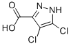 4,5-Dichloro-1h-pyrazole-3-carboxylic acid Structure,115964-19-7Structure