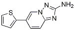 6-(Thiophen-2-yl)-[1,2,4]triazolo[1,5-a]pyridin-2-amine Structure,1159826-12-6Structure